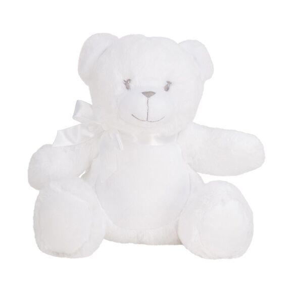 Mumbles Printme Mini Teddy Bear / White - Picture 1 of 1